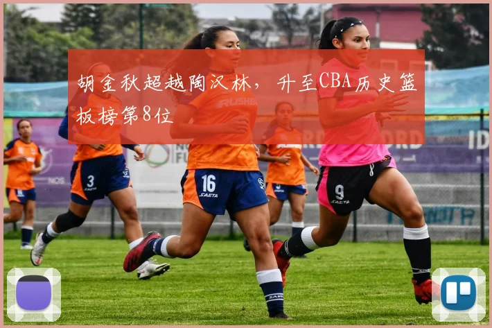 胡金秋超越陶汉林，升至CBA历史篮板榜第8位